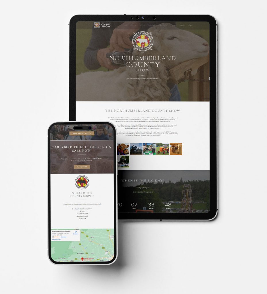 Northumberland web design