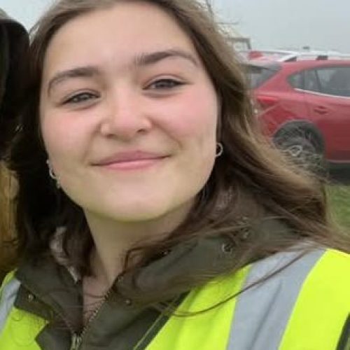kerry & Ellie hi-vis